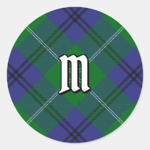 Adesivo Clan Oliphant Tartan Classic Round Sticker