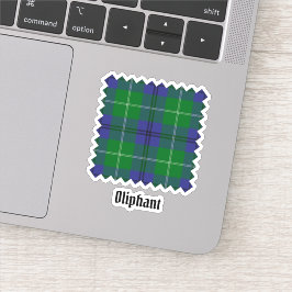 Adesivo Clan Oliphant Tartan Sticker