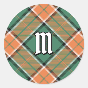 Adesivo Clan Pollock Tartan Classic Round Sticker