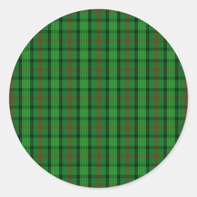 Adesivo Clan Ross Tartan (Frente)
