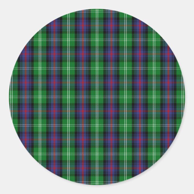 Adesivo Clan Sutherland Tartan (Frente)