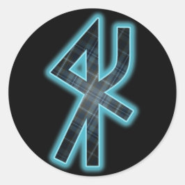 Adesivo Clan Sverker Bind Rune Tartan Stickers