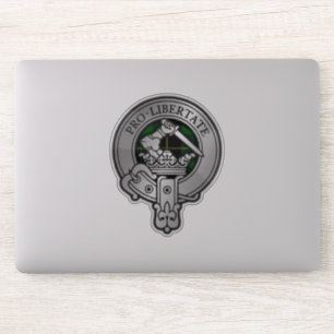 Adesivo Clan Wallace Crest & Hunting Tartan