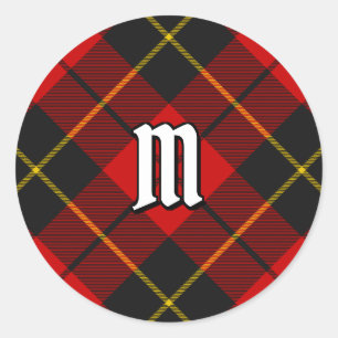 Adesivo Clan Wallace Tartan Classic Round Sticker