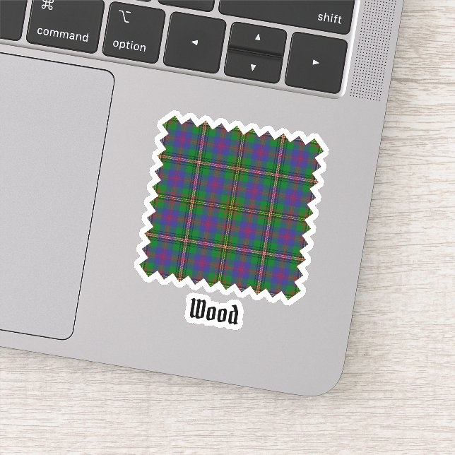 Adesivo Clan Wood Tartan (Detalhe)