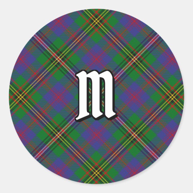 Adesivo Clan Wood Tartan (Frente)