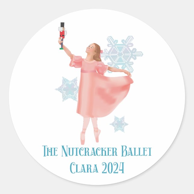 Adesivo Clara com Nutcracker 2024 (Frente)