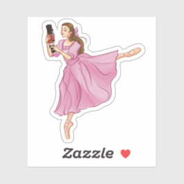 Adesivo Clara E O Balé De Nutcracker Ballerina