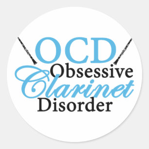 Adesivo Clarinete bonito