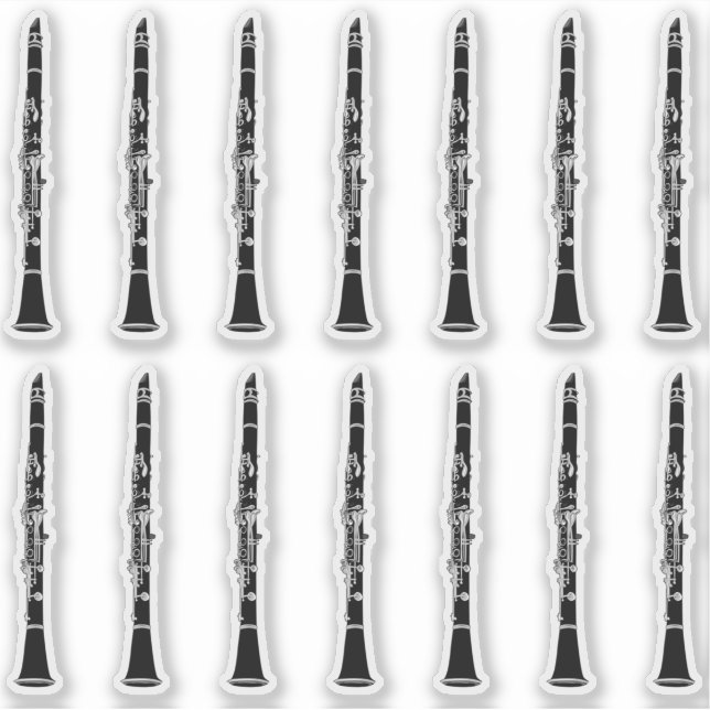 Adesivo Clarinetes (Frente)
