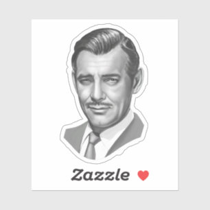 Adesivo Clark Gable