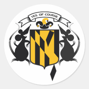 Adesivo Claro, Baltimore Sticker