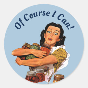 Adesivo Claro Que Posso.