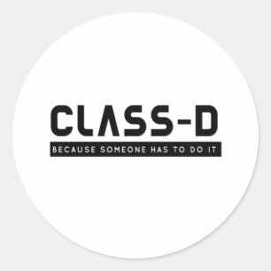 Adesivo Classe D Alguém Engraçado Prisonista Do SCP