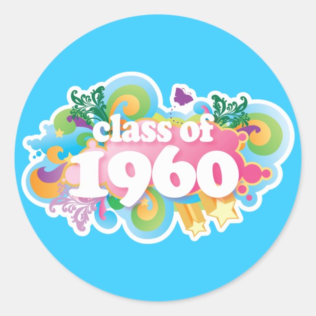 Adesivo Classe de 1960 (Frente)