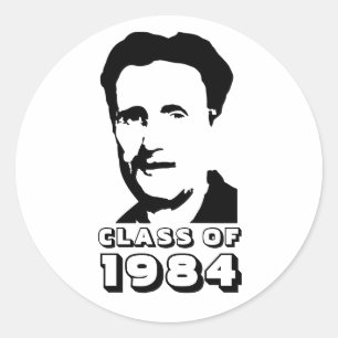 Adesivo Classe de 1984 (George Orwell)