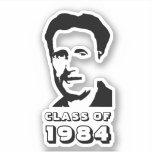 Adesivo Classe de 1984 (George Orwell)