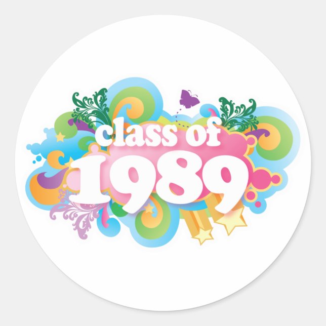 Adesivo Classe de 1989 (Frente)