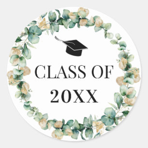 Adesivo Classe de 2021 Graduação Botânica Eucalyptus