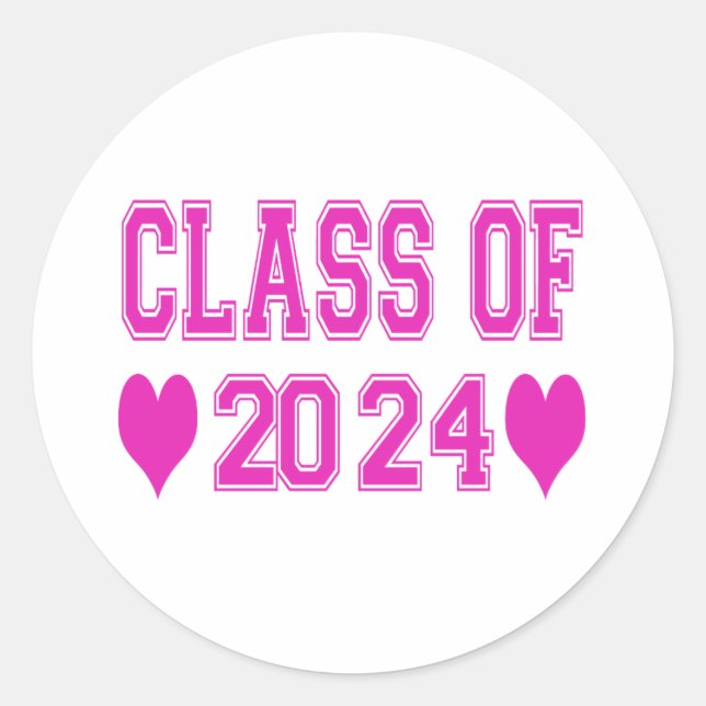 Adesivo Classe De 2024 (Frente)