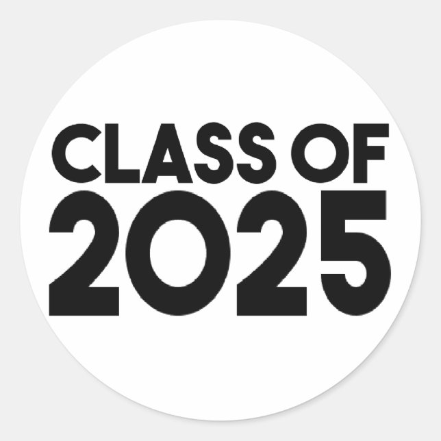 Adesivo Classe de 2025 (Frente)