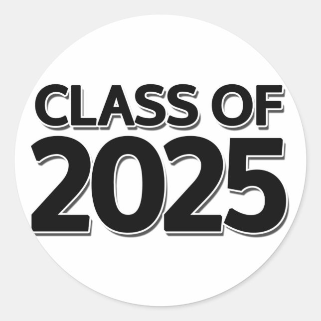 Adesivo Classe de 2025 (Frente)