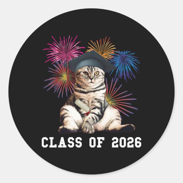 Adesivo Classe De 2026 (Frente)