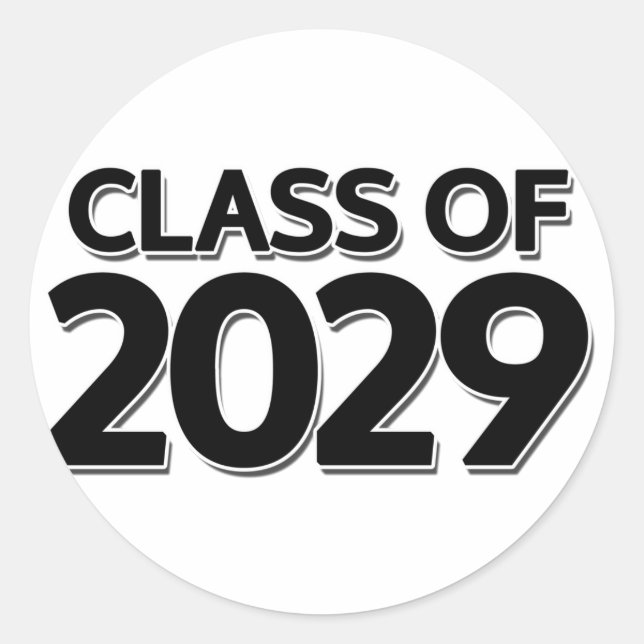 Adesivo Classe de 2029 (Frente)