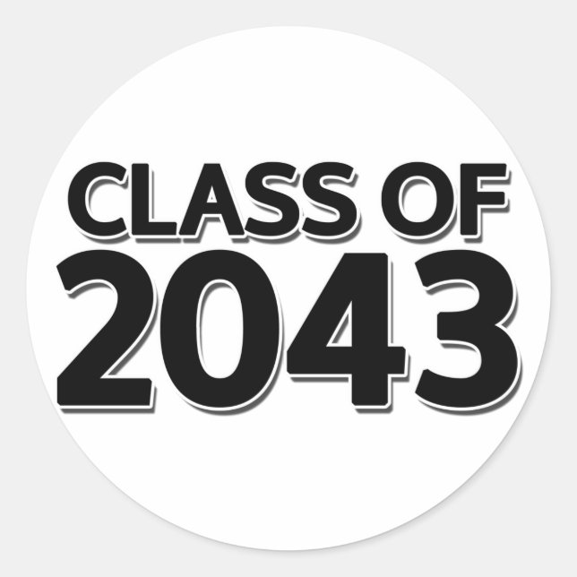 Adesivo Classe de 2043 (Frente)