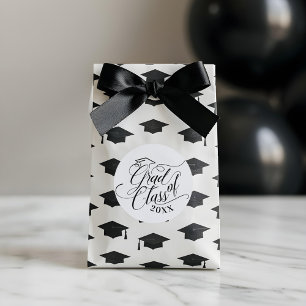 Adesivo Classe de Boné de Formando Tipográfico de Script P