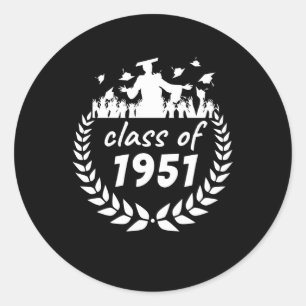 Adesivo classe de design de graduação ou de reunião de 