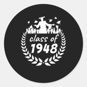 Adesivo classe de design de graduação ou reunião de 194