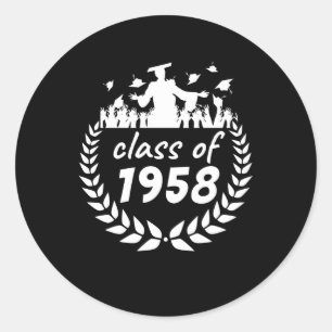 Adesivo classe de design de graduação ou reunião de 195