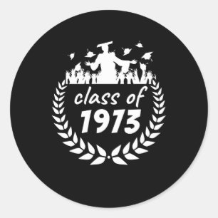 Adesivo classe de design de graduação ou reunião de 197