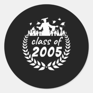 Adesivo classe de design de graduação ou reunião de 200