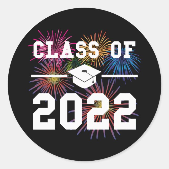 Adesivo Classe de graduação de 2022 (Frente)