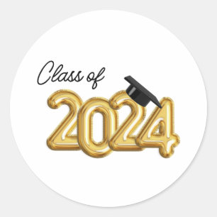 Adesivo Classe de graduação de 2024