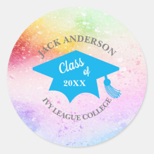 Adesivo Classe de Graduação de 20XX Projeção Personalizada