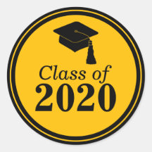 Classe de graduação Dourada a preto 2024