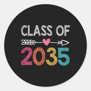 Adesivo Classe De Graduação Pré-Escolar Do Formando 2035