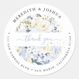 Adesivo Classe de Lembrancinhas de Casamento de Rosas Crem