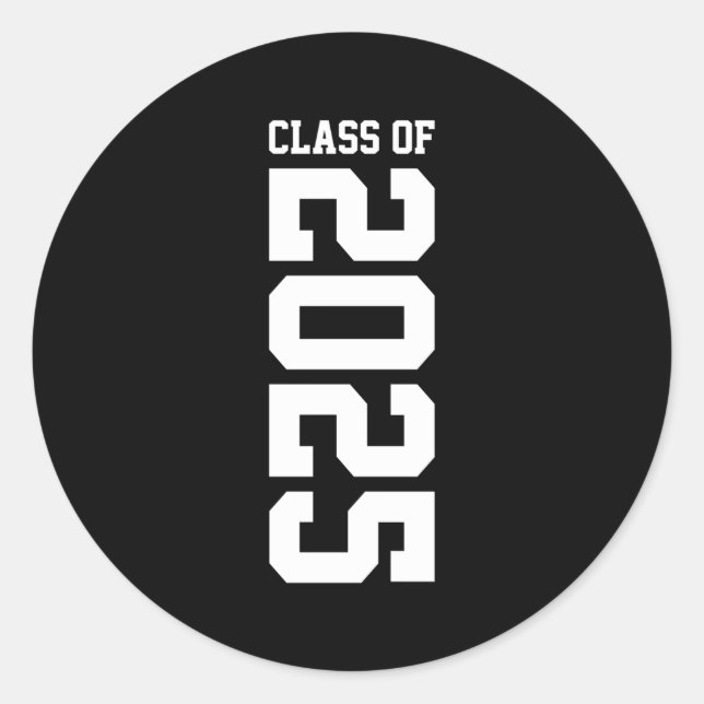 Adesivo Classe De Licenciado Com Mais velho 25 Do Mais vel (Frente)