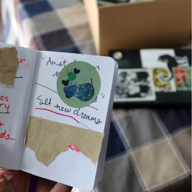 Adesivo Classe de Música de Horn Banda Francesa (Criador carregado)