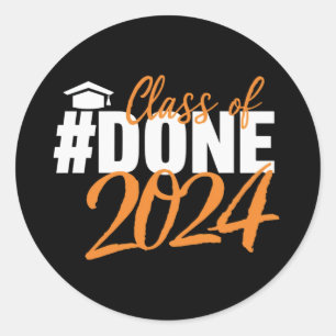 Adesivo Classe de Ofertas de Graduação 2024 para sua Famíl