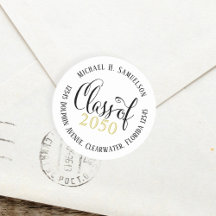 Classe de Script Elegante Moderno de Graduação de 