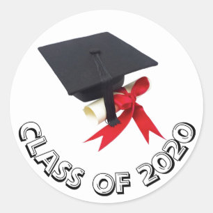 Adesivo Classe do Boné e Diploma Sticker 2020 por Janz