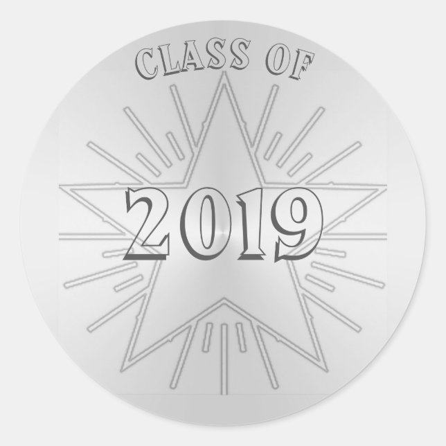 Adesivo Classe do Silver Star Sticker 2019 por Janz (Frente)