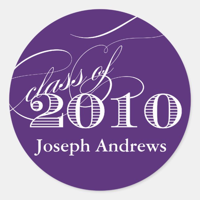 Adesivo Classe do Sticker 2010 - Personalize-o! (Frente)