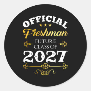 Adesivo Classe Oficial Do Futuro Fresco De 2027 Decor Firs