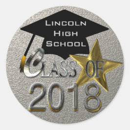 Adesivo Classe Silver De Vinheta De Formatação De 2018